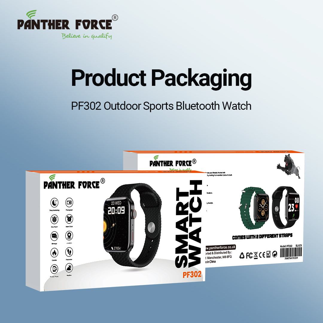 The PANTHERFORCE Smart Watch (PF302) The PANTHERFORCE Smart Watch (PF302)